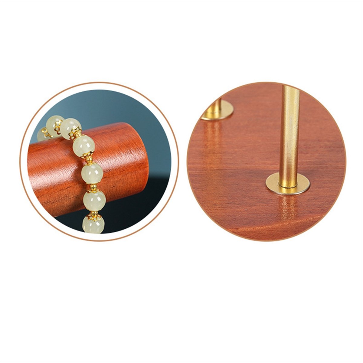 Watches & Jewelry Repair Center - ABQR Solid Wood Large Jewelry Rack