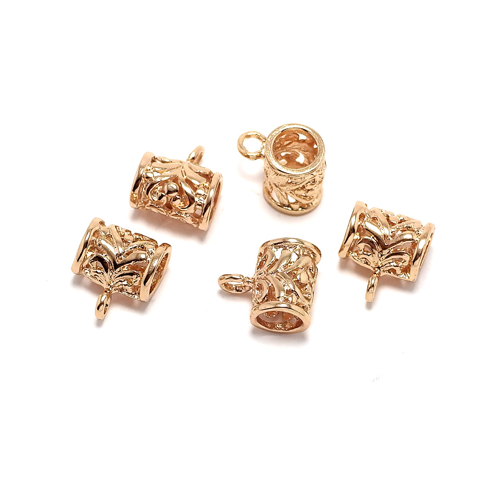 5pcs Big Hole Connectors,Rose  - огляд і ціна Rose Gold Bracelet