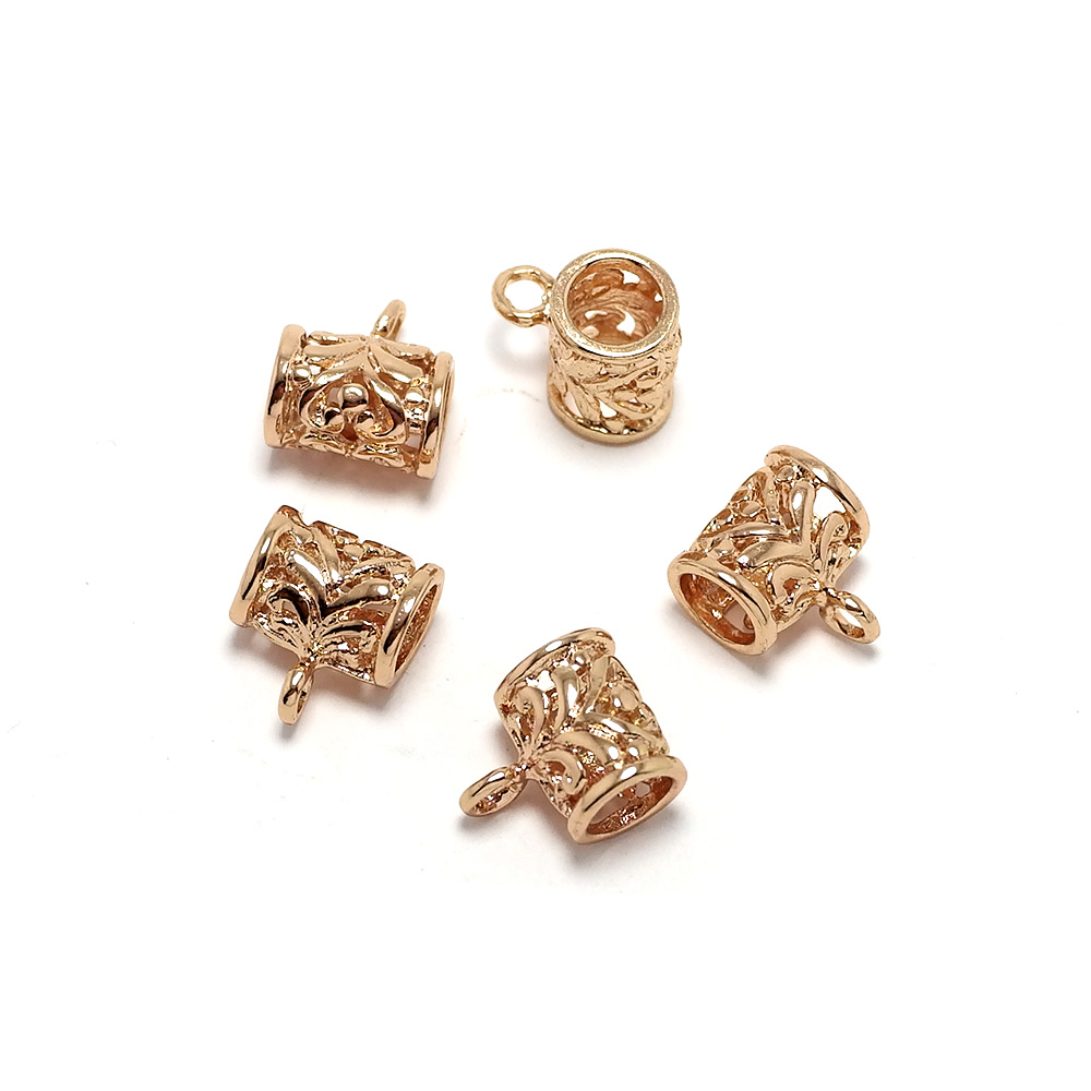 5pcs Big Hole Connectors,Rose  - огляд і ціна Rose Gold Bracelet