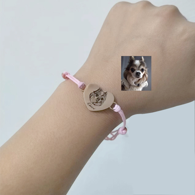 RetroGem Creative Custom Pet P - огляд і ціна Rose Gold Bracelet