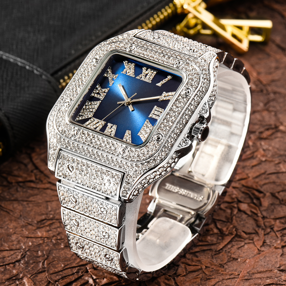 MISSFOX Mens Watches Hip Hop B - огляд і ціна Jewelry Watches Brands