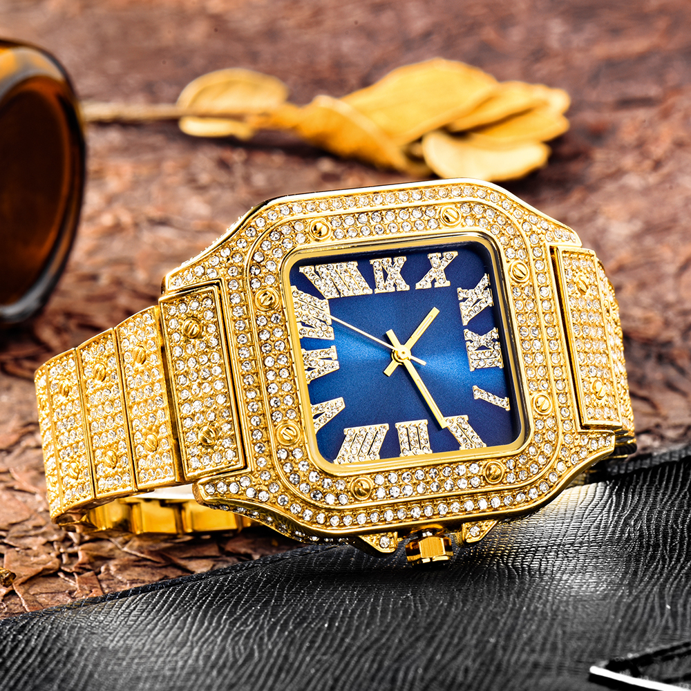 MISSFOX Mens Watches Hip Hop B - огляд і ціна Jewelry Watches Brands