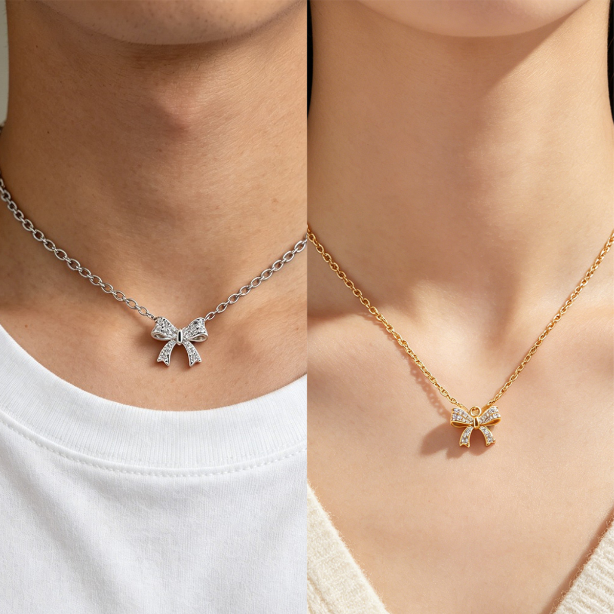 Bow Pendant Necklace with High - огляд і ціна Eve Jewelry & Watches Distribuidor Oficial Rolex