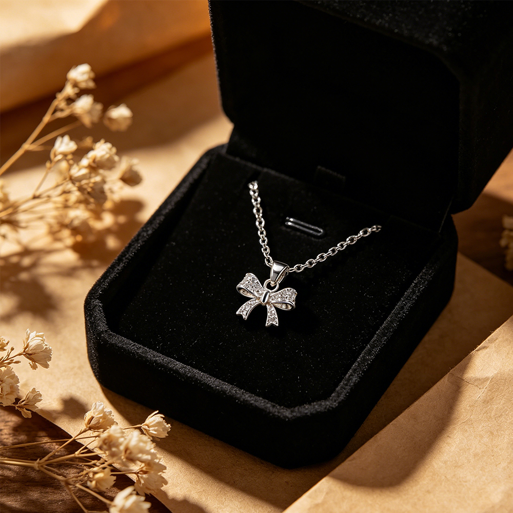 Bow Pendant Necklace with High - огляд і ціна Eve Jewelry & Watches Distribuidor Oficial Rolex