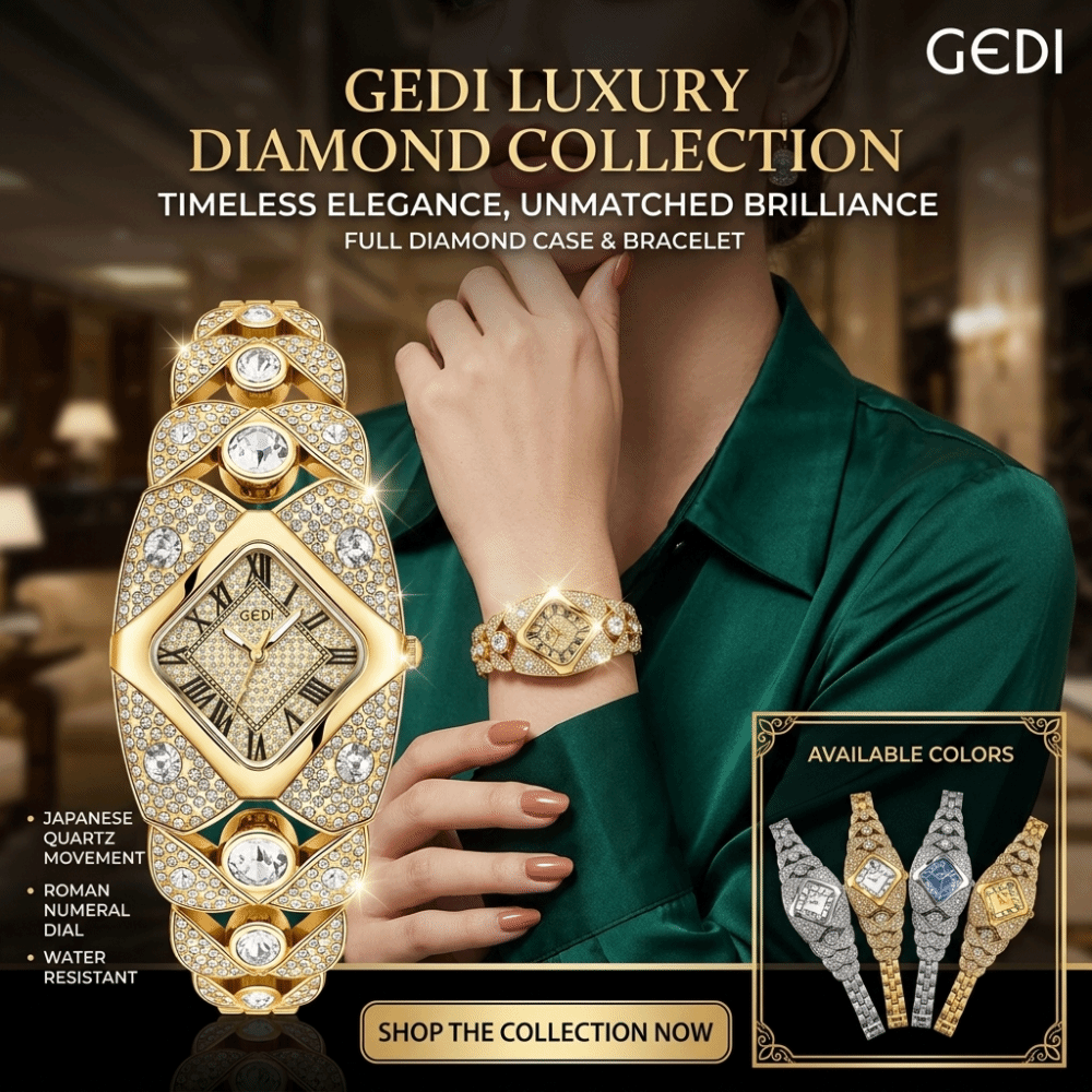 New Diamond Inlaid Bracelet Wa - огляд і ціна Jewelry Watches Brands