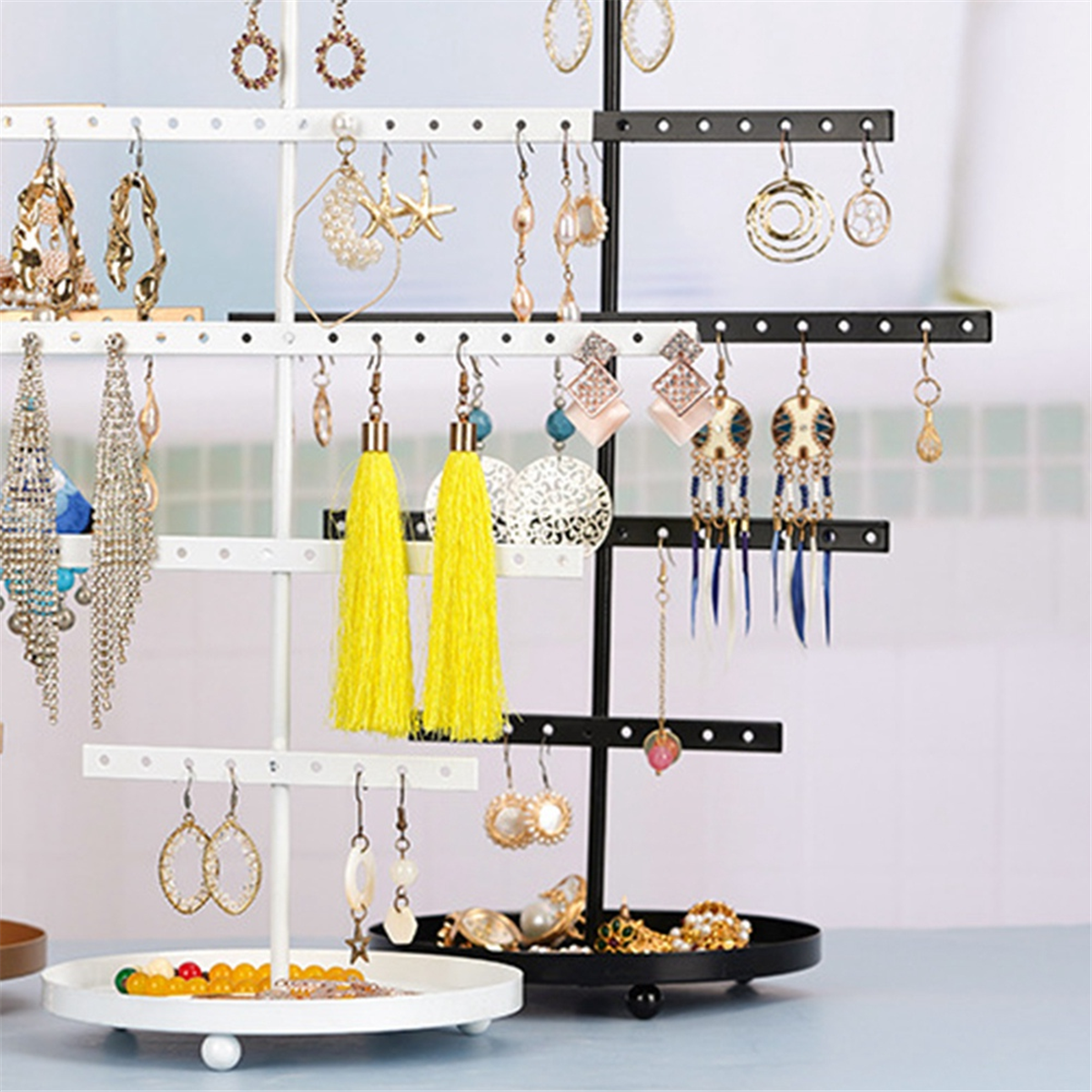 ABQR Black 3-Layer Simple Earr - огляд і ціна Jewelry & Watches Bench