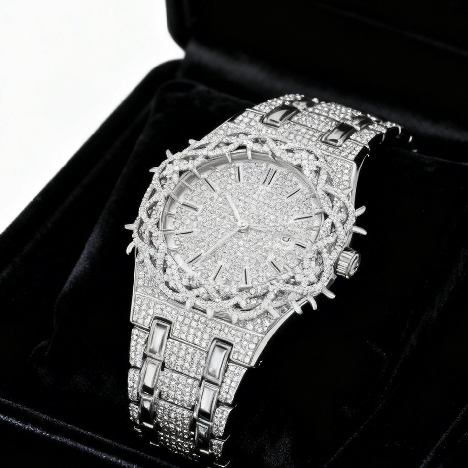 PINTIME Hot Fashion Full Diamo - огляд і ціна Jewelry Watches Brands