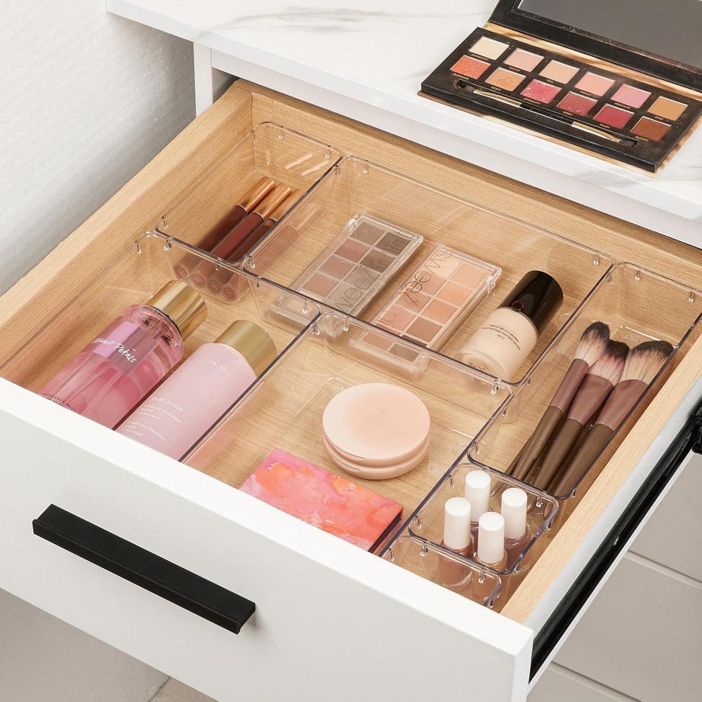 10 Pcs Makeup Drawer Organizer - огляд і ціна Jewelry & Watches Bench