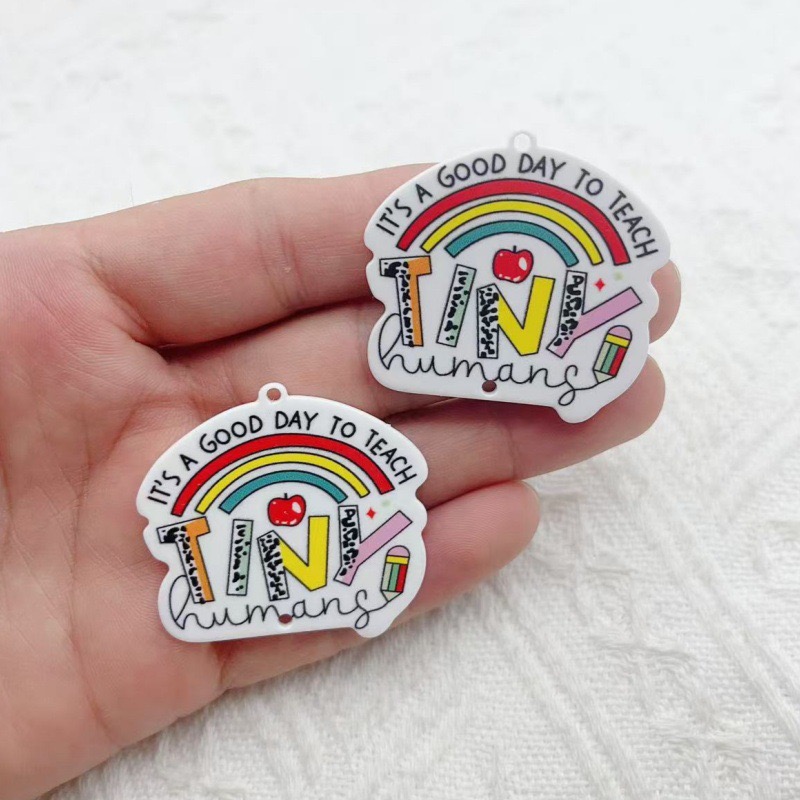 10pcs Teacher's Day Acrylic Do - огляд і ціна Jewelry & Watches Bench