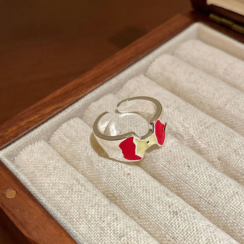 Christmas Apple Ring Red Cute  - огляд і ціна Eve Jewelry & Watches Distribuidor Oficial Rolex