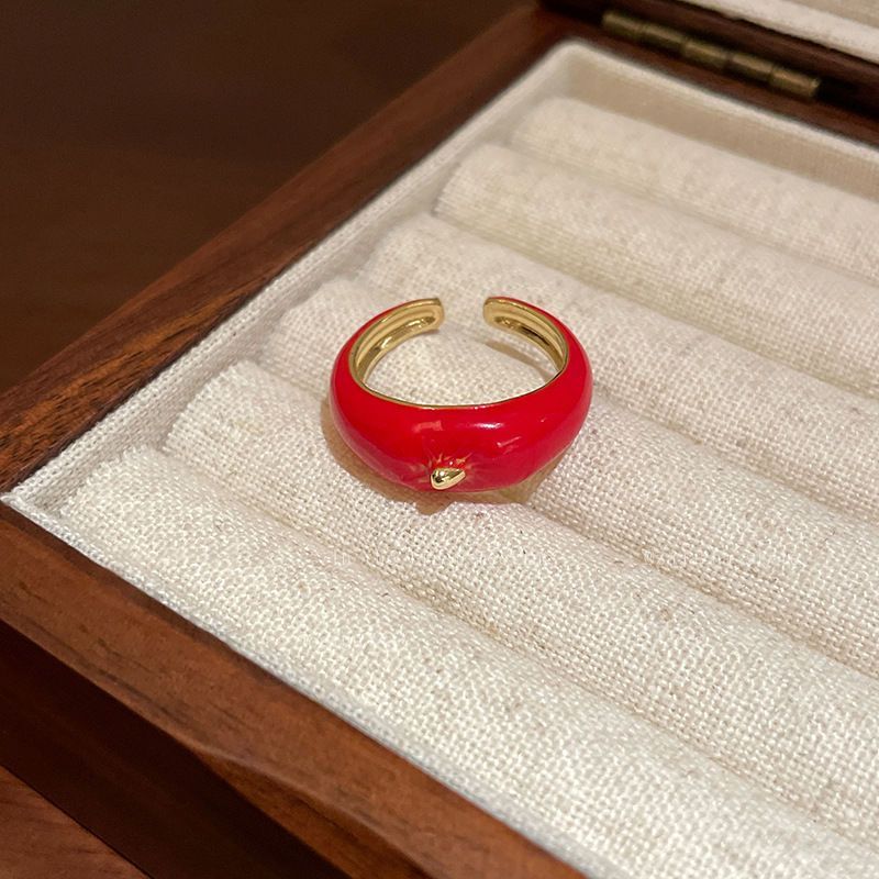Christmas Apple Ring Red Cute  - огляд і ціна Eve Jewelry & Watches Distribuidor Oficial Rolex