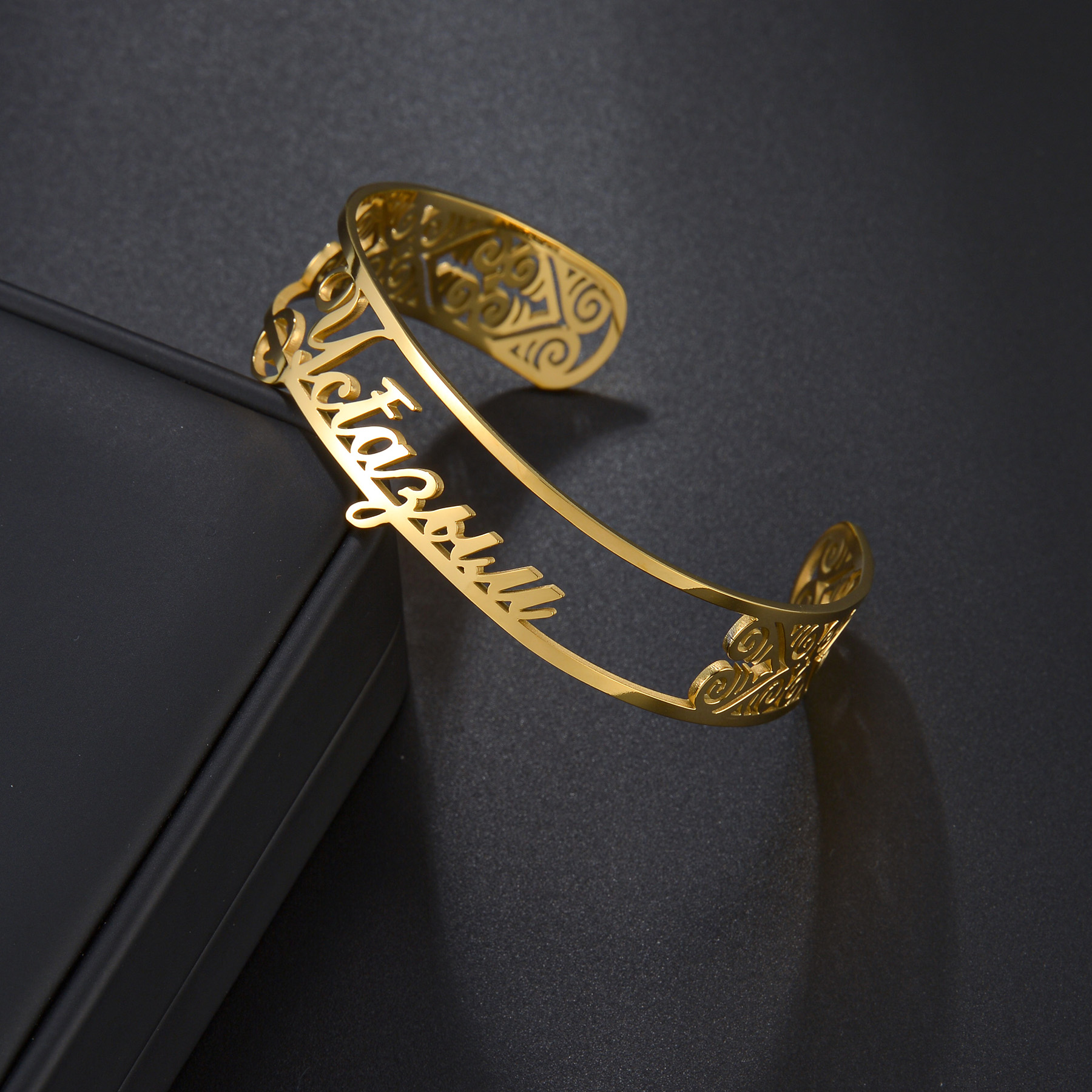 Acheerup Personalized Custom 1 - огляд і ціна Rose Gold Bracelet