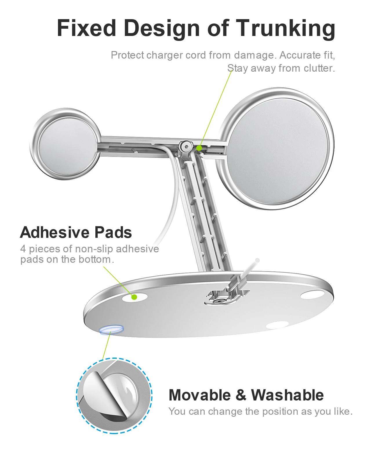 EWA 2-in-1 Desktop Phone Stand - огляд і ціна Watches & Jewelry Repair Center