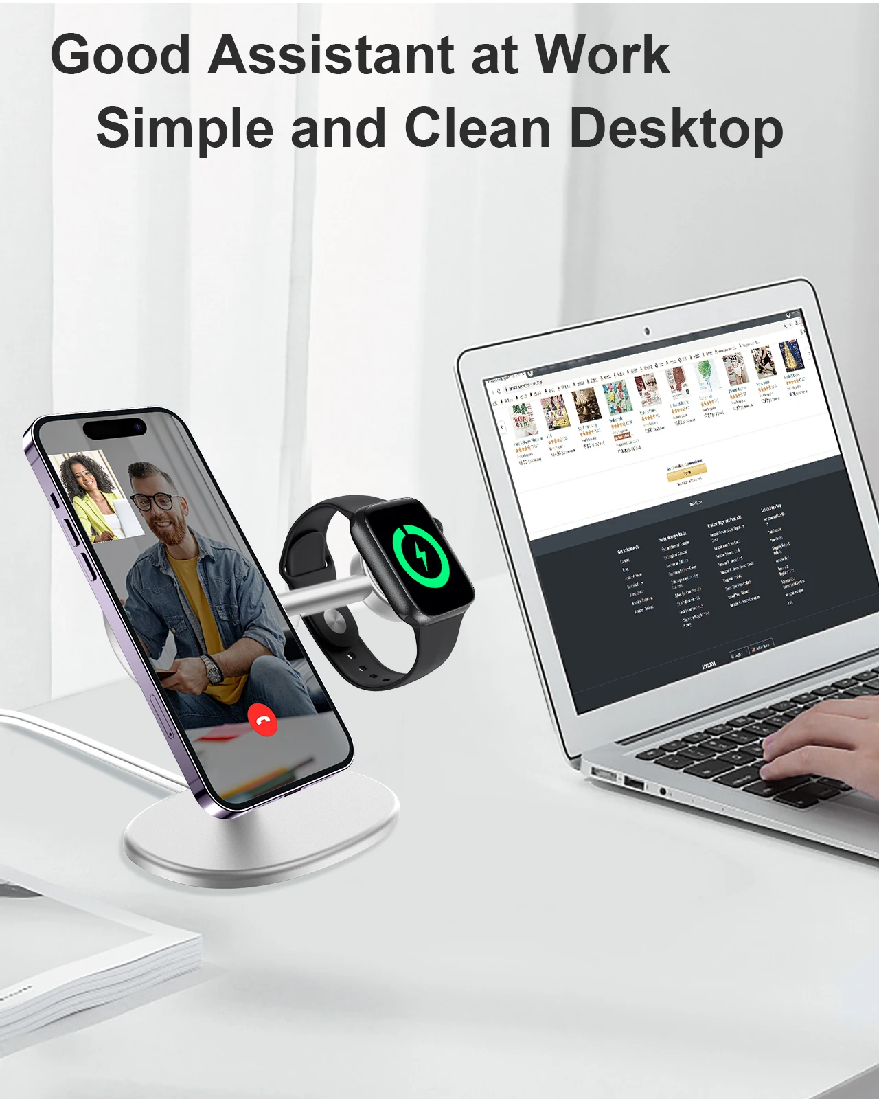 EWA 2-in-1 Desktop Phone Stand - огляд і ціна Watches & Jewelry Repair Center
