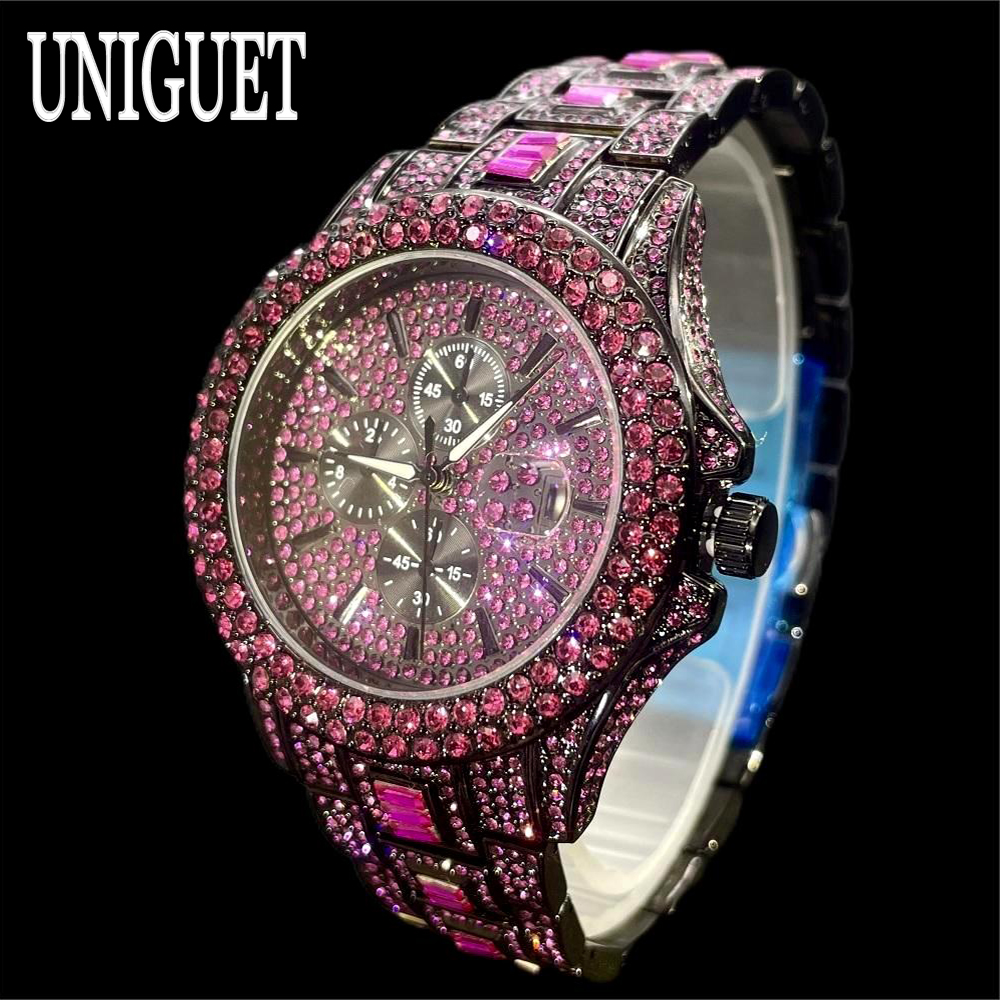 Hot Sell Red Ice Watch For Men - огляд і ціна Jewelry Watches Brands