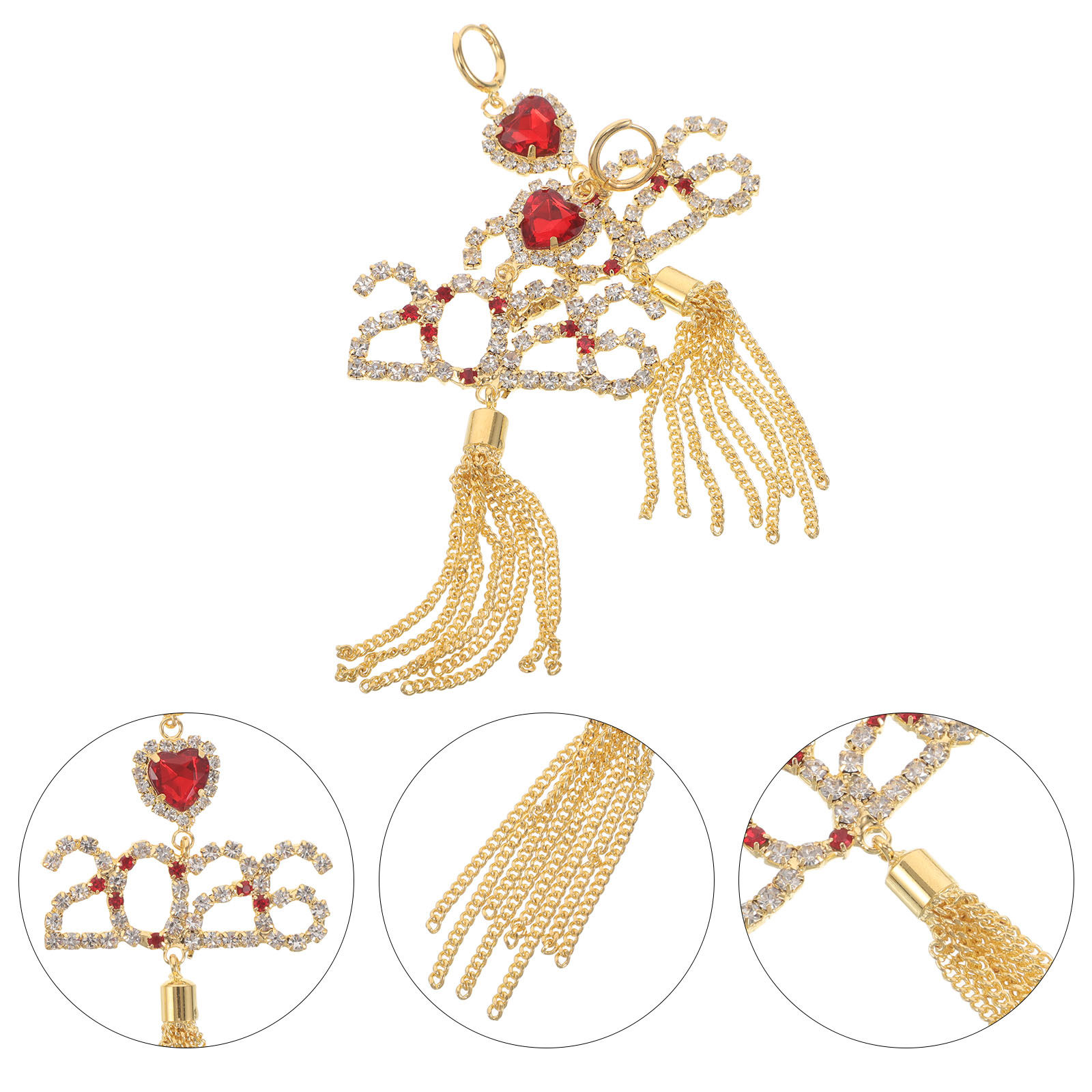 1Pair Rhinestone Tassel Drop E - огляд і ціна Eve Jewelry & Watches Distribuidor Oficial Rolex
