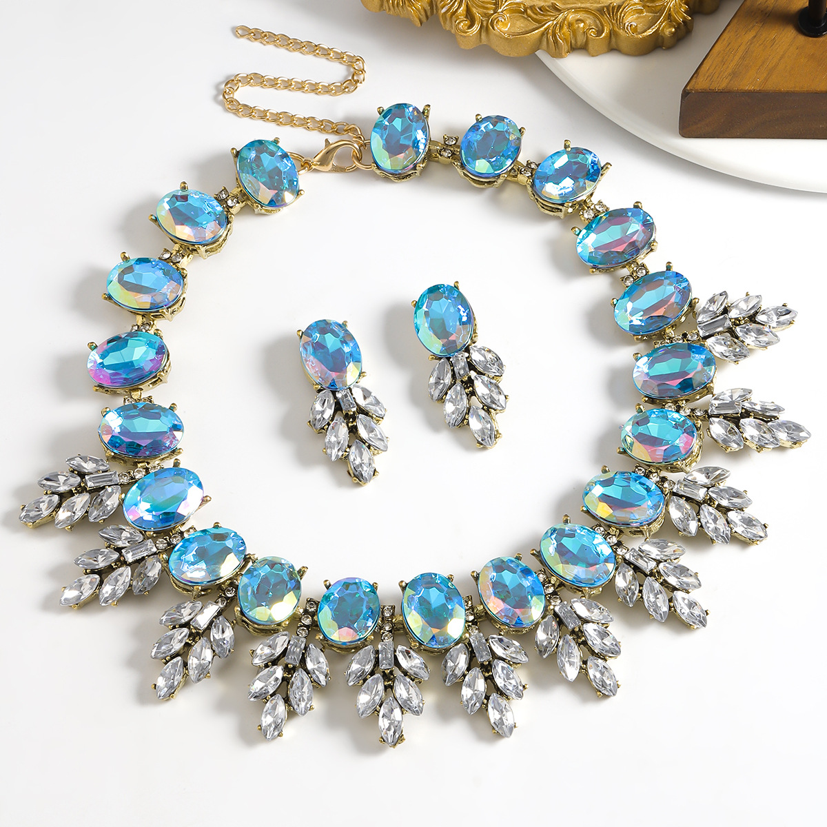 girlgo 3pcs/set luxurious Rhin - огляд і ціна Eve Jewelry & Watches Distribuidor Oficial Rolex
