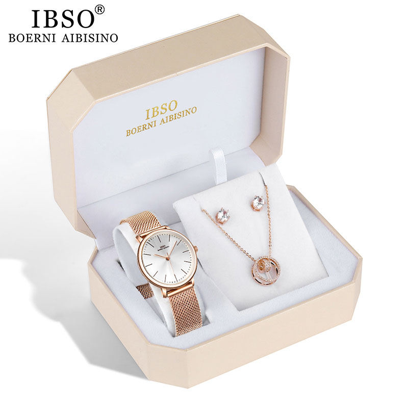 IBSO Brand Women Rose Gold Wat - огляд і ціна Jewelry Watches Brands