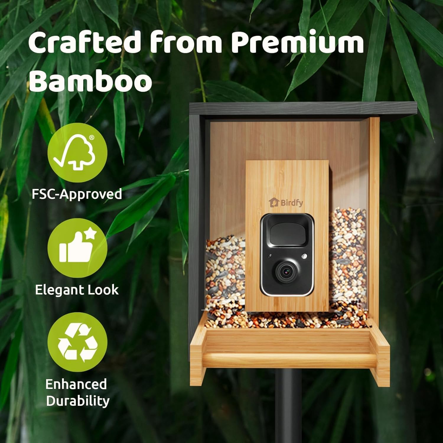 Smart Bird Feeder with Camera, - огляд і ціна Watches & Jewelry Repair Center