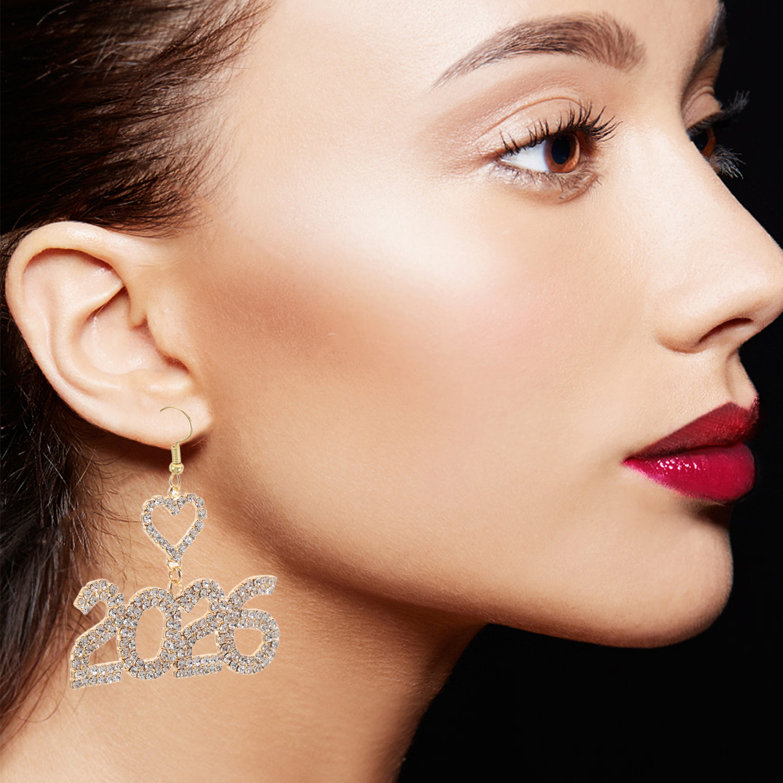 1Pair New Year Earrings 2026 R - огляд і ціна Eve Jewelry & Watches Distribuidor Oficial Rolex